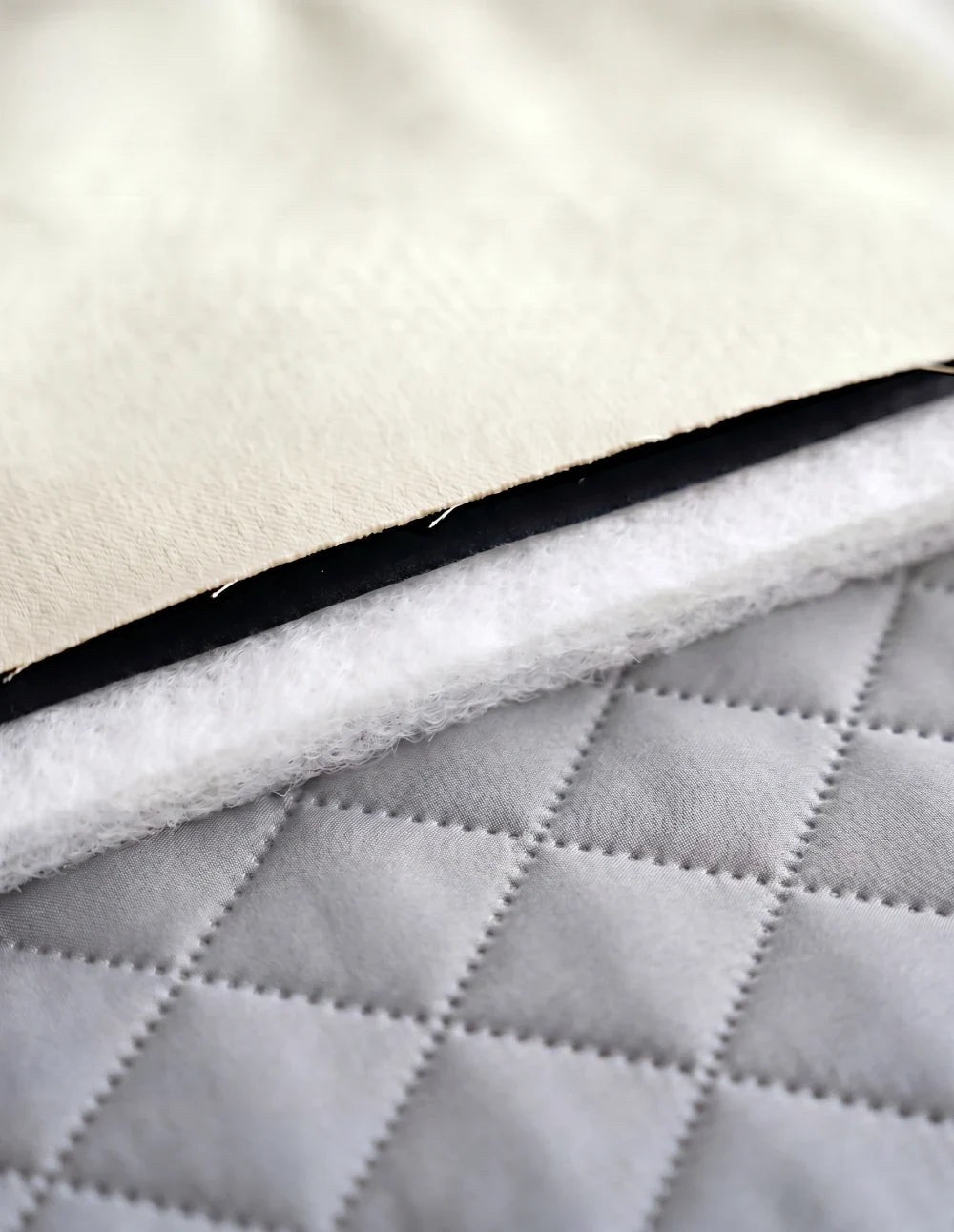 Rideau Anti-Bruit Phonique - Blanc cassé