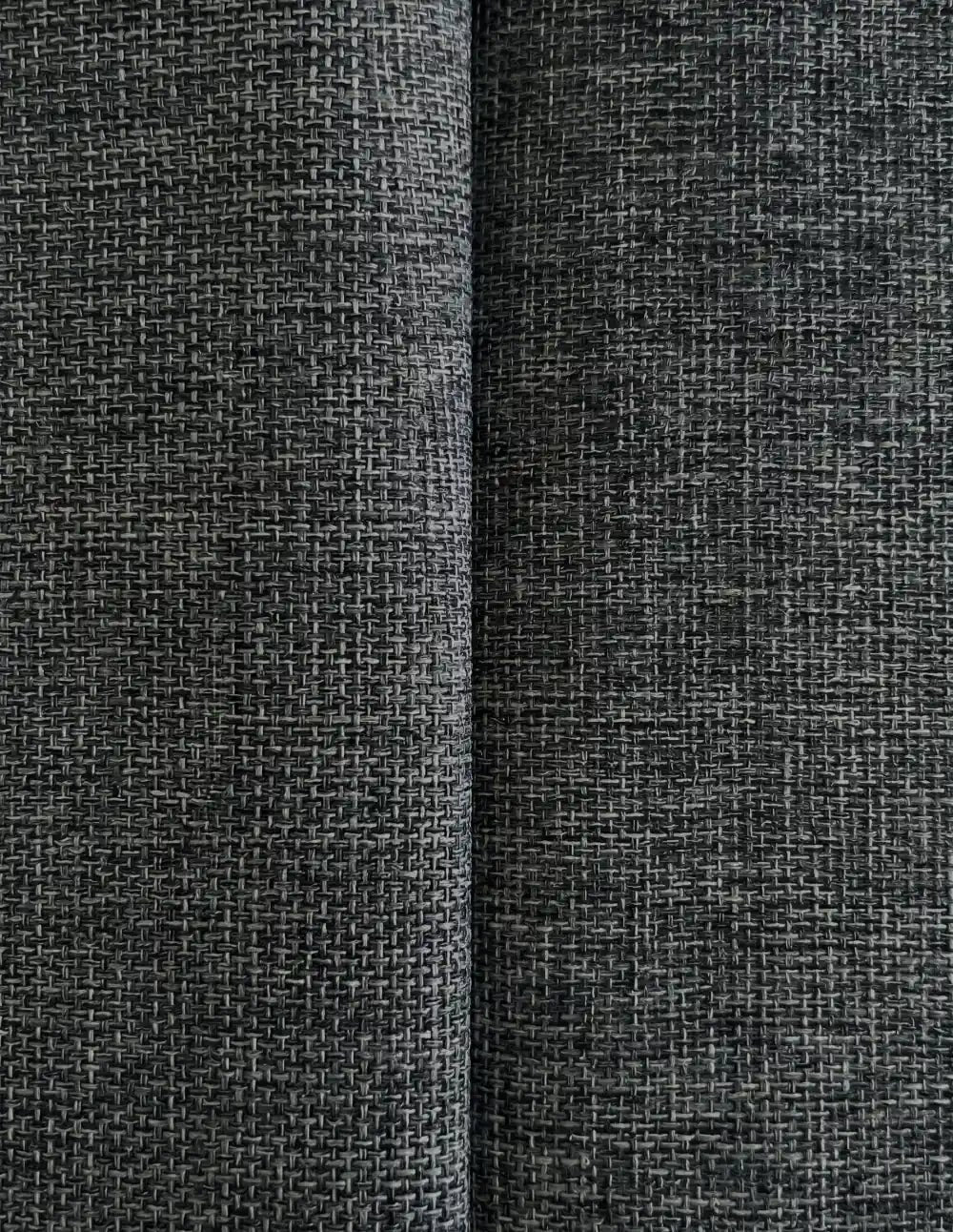 Rideau Occultant Monocouche Chiné - Gris Anthracite